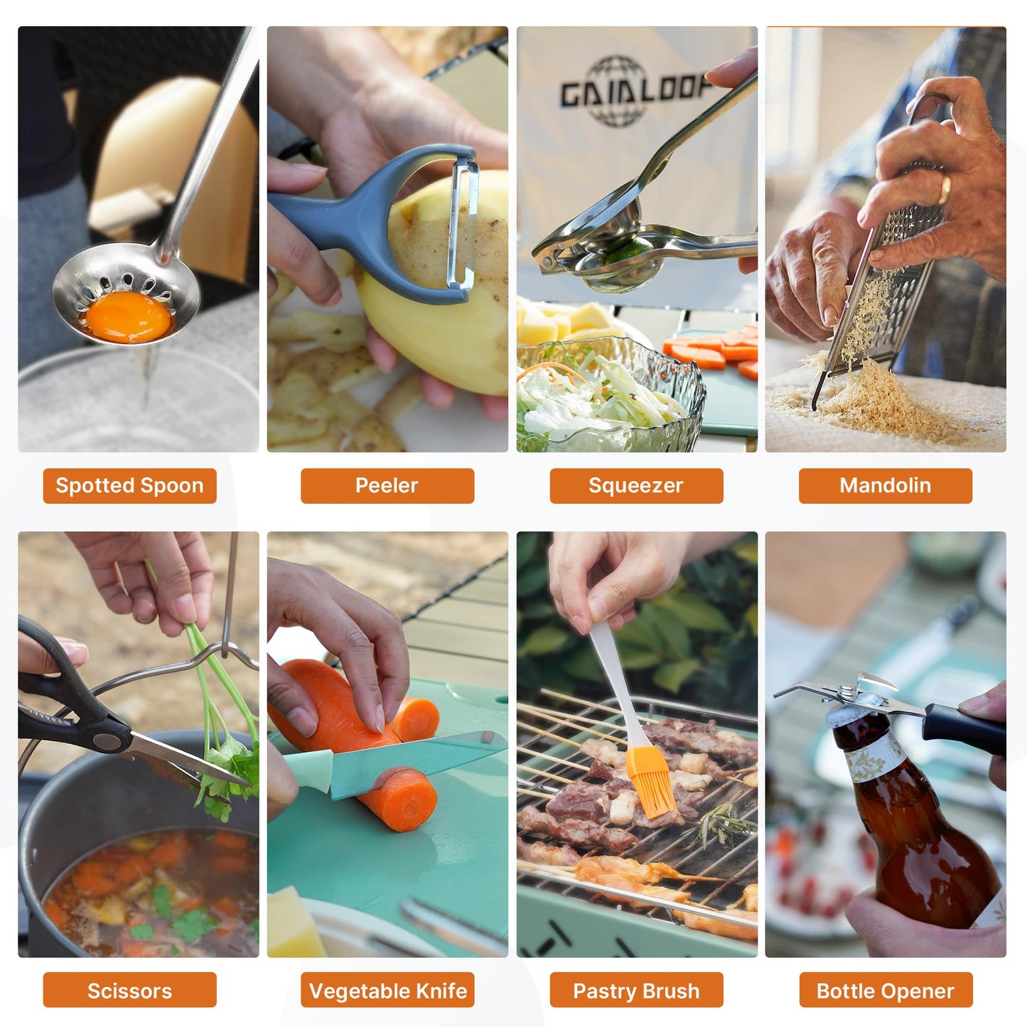 Camping Cooking Utensils Set 16 PCS