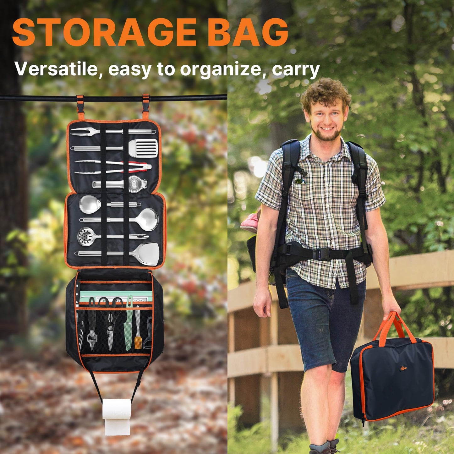 Camping Cooking Utensils Set 16 PCS