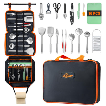 Camping Cooking Utensils Set 16 PCS