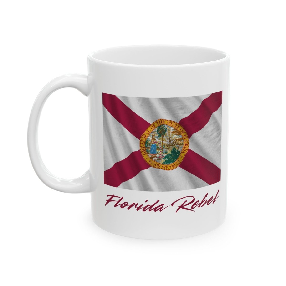 Florida Rebel Ceramic 11 - ounce Coffee Cup - The Florida Rebel
