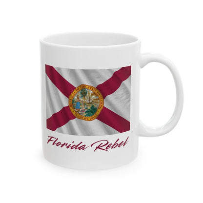 Florida Rebel Ceramic 11 - ounce Coffee Cup - The Florida Rebel
