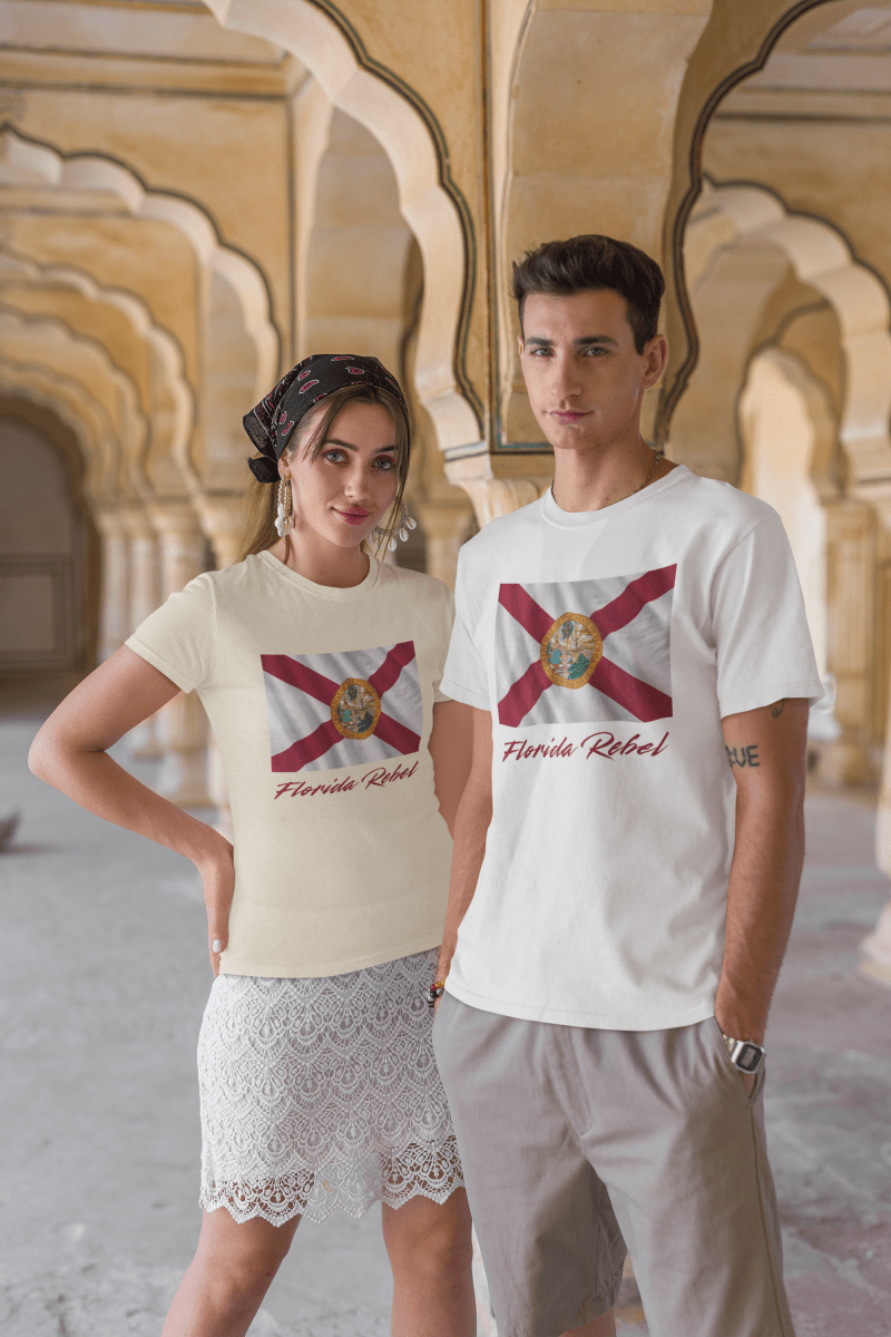 Florida Rebel T-Shirt - 100% Cotton - The Florida Rebel