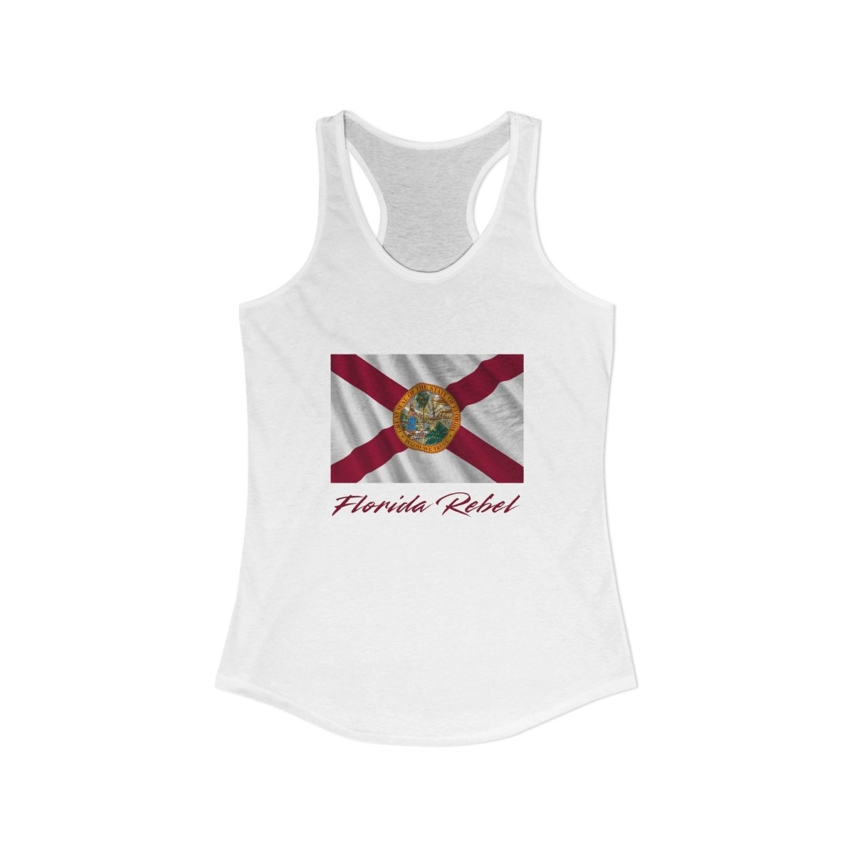 Women's Ideal Racerback Tank - Florida Rebel - The Florida Rebel