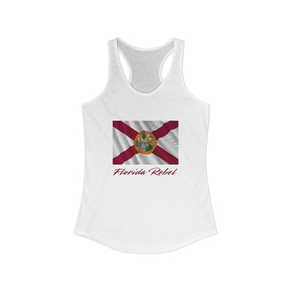 Women's Ideal Racerback Tank - Florida Rebel - The Florida Rebel