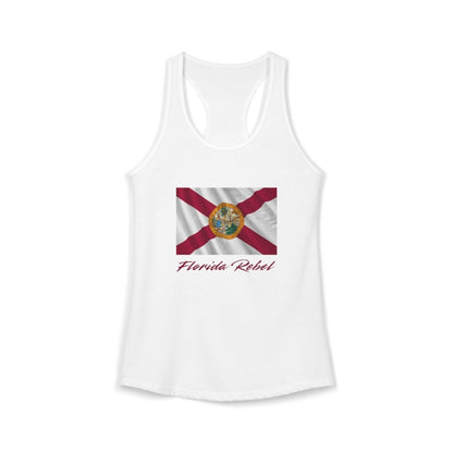 Women's Ideal Racerback Tank - Florida Rebel - The Florida Rebel